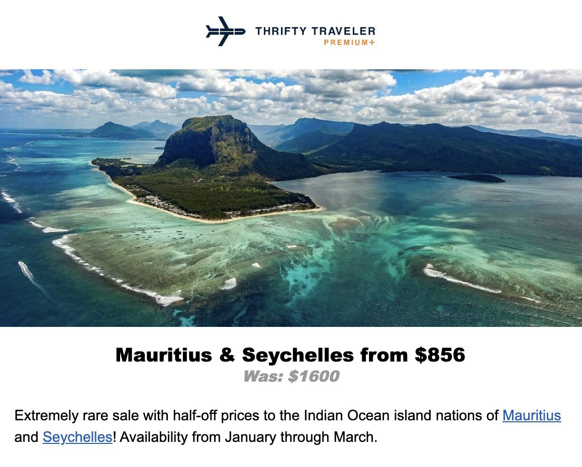 Mauritius Seychelles deal