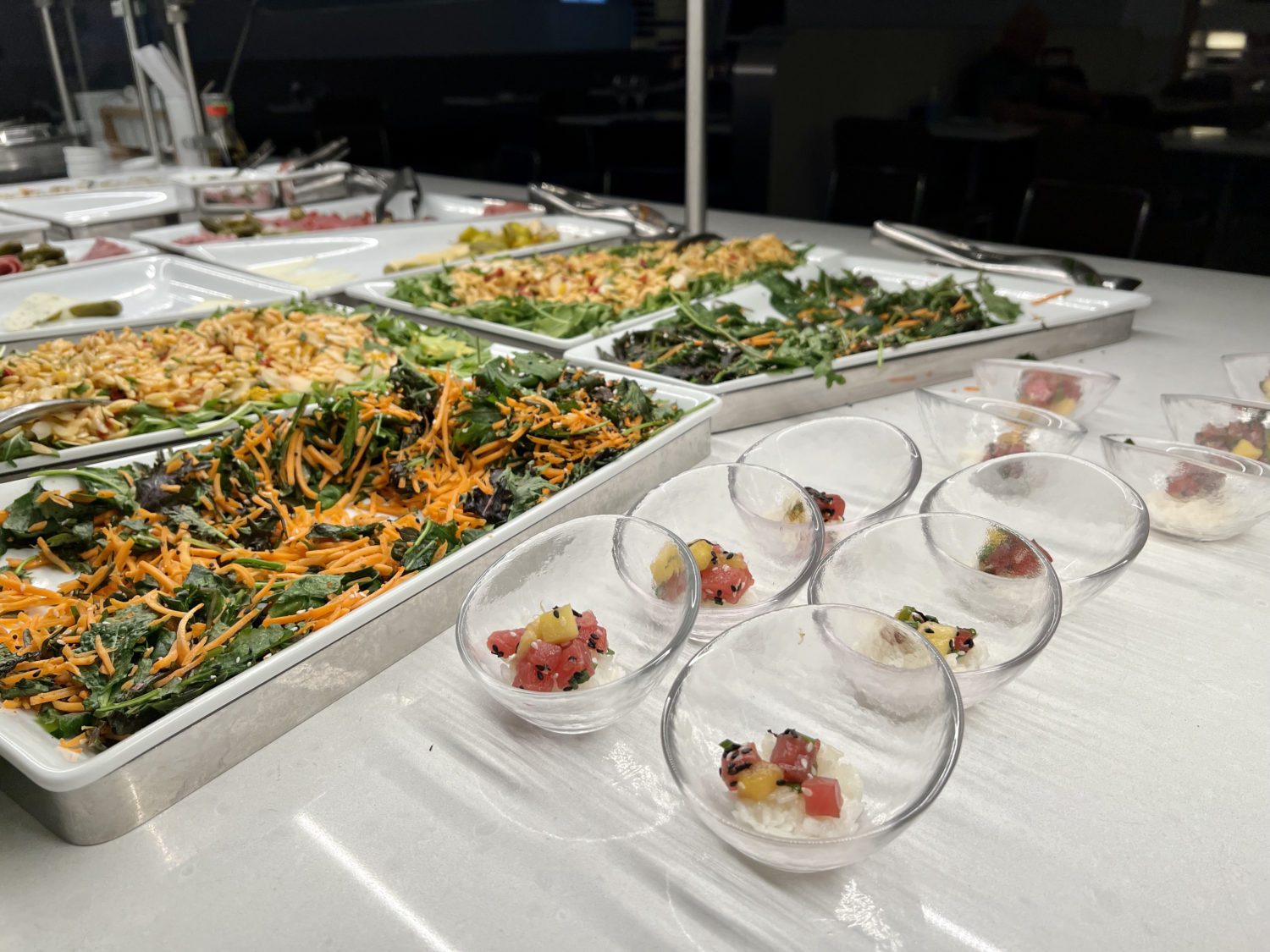 flagship lounge dallas food