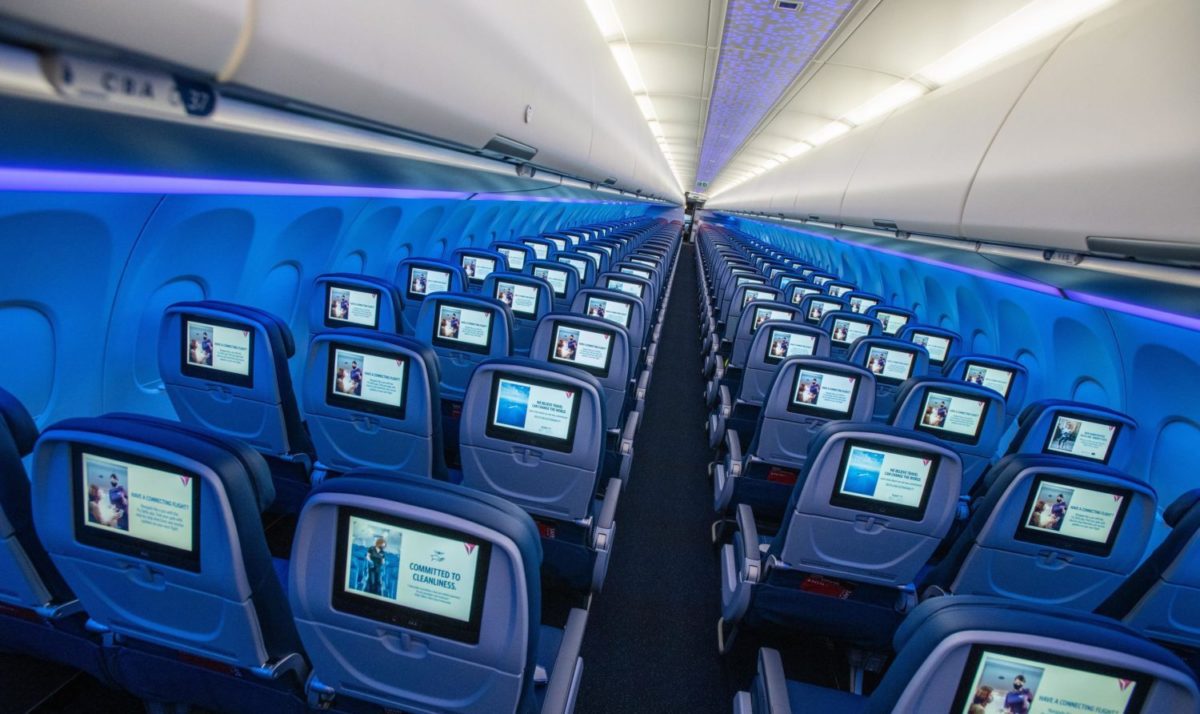 Delta Forecasts Major July 4th Issues with Unprecedented Free Change Policy 1 delta a321 interior