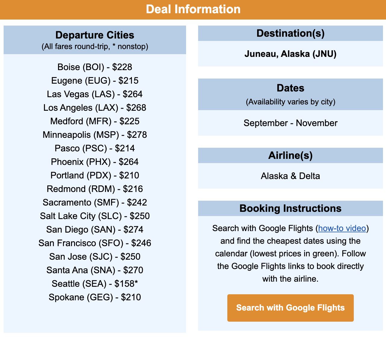Cheap flights to Alaska