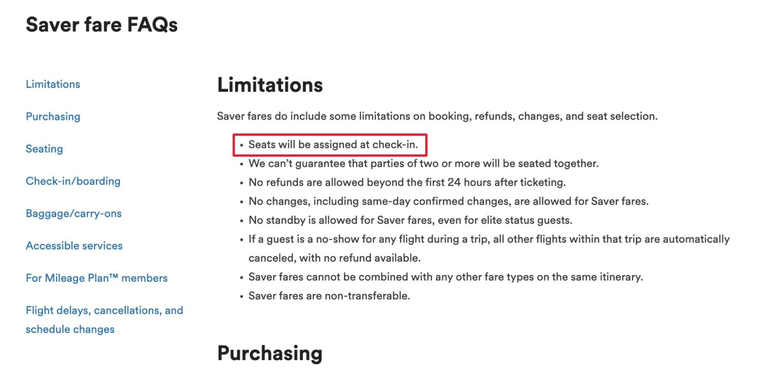 alaska basic economy rules