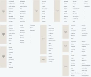 avianca lifemiles award zones