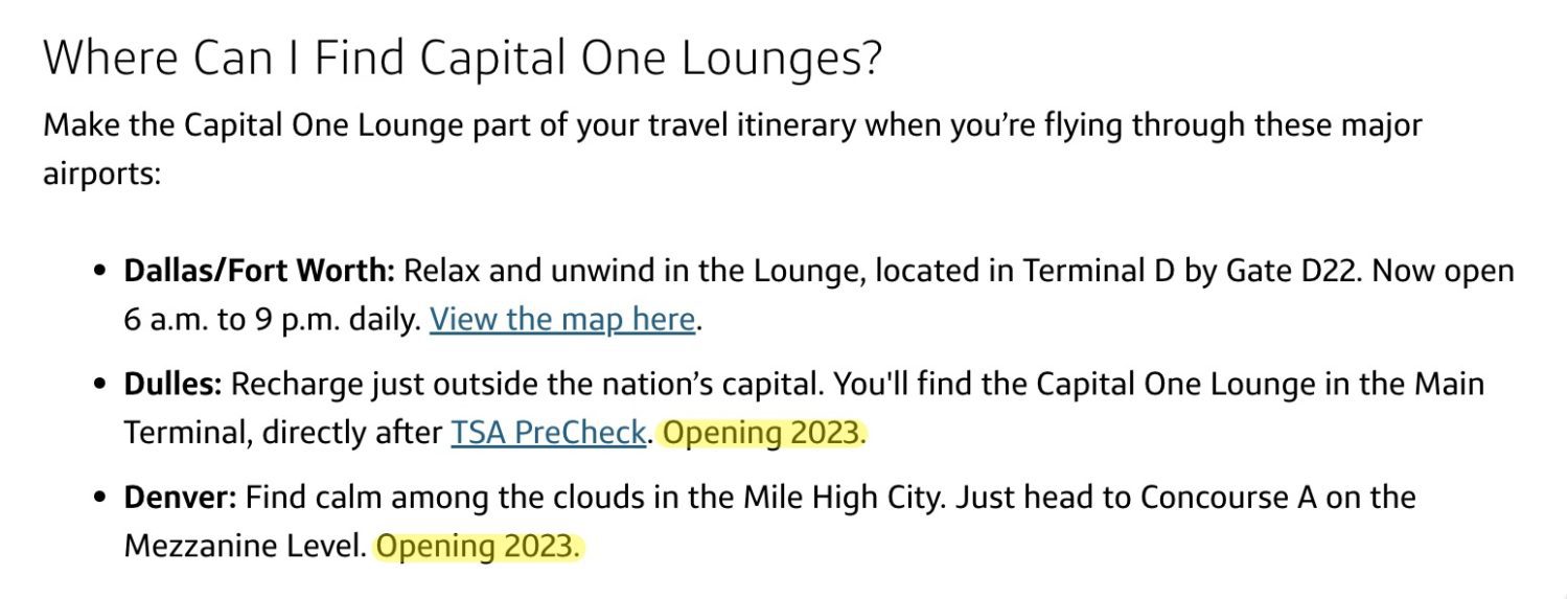 capital one lounge delays