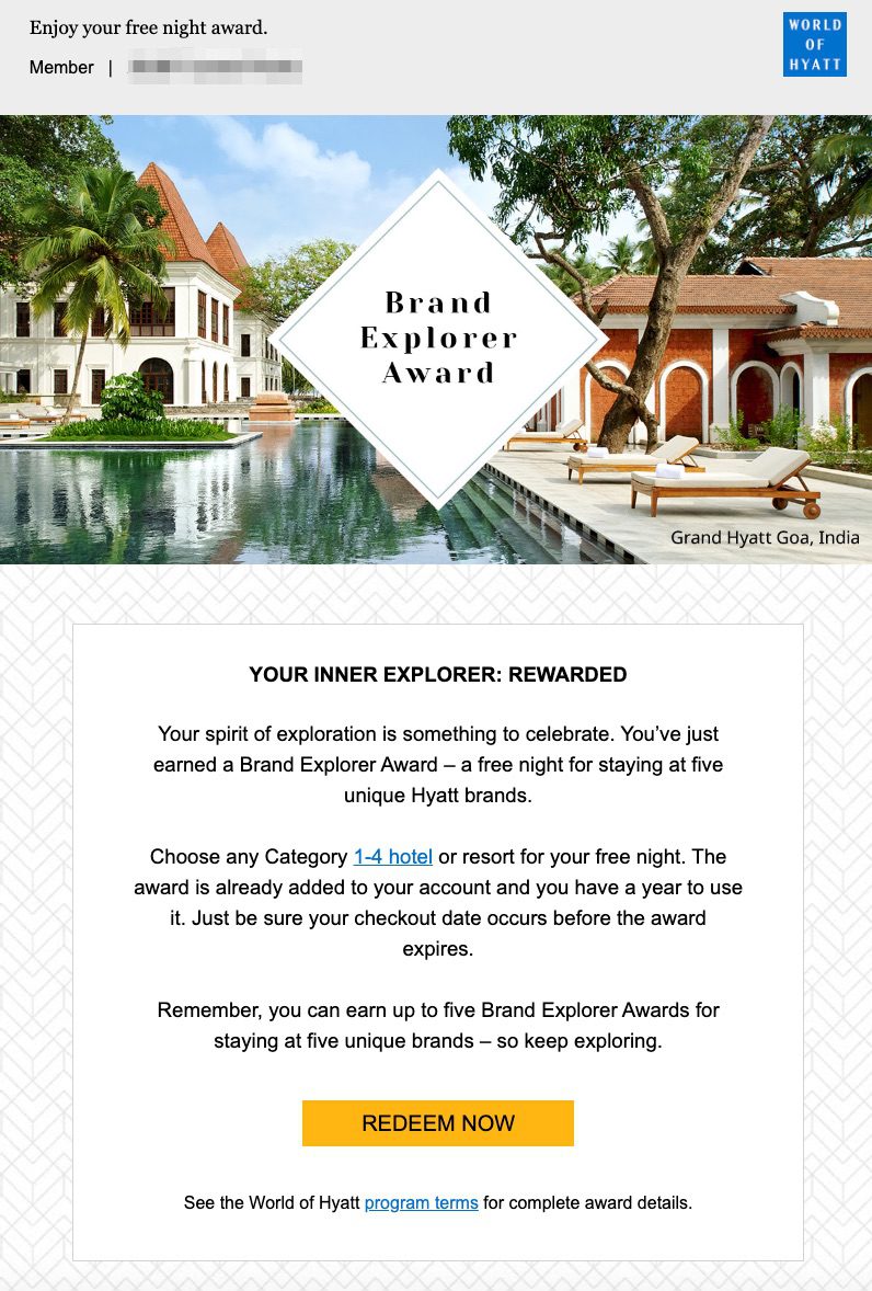 hyatt brand explorer email