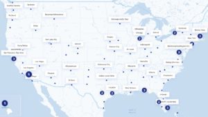 southwest airlines route map
