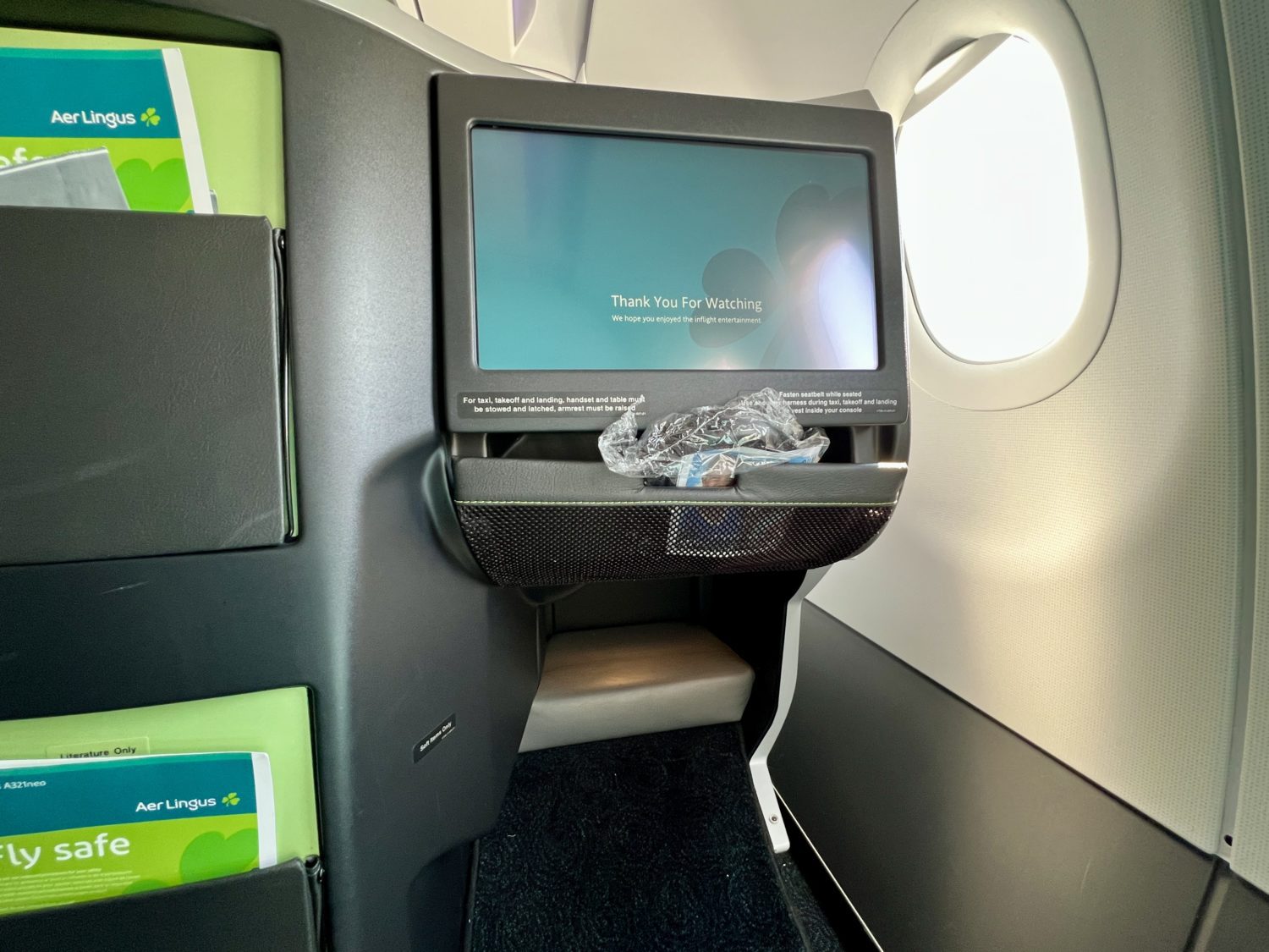 aer lingus business class legroom