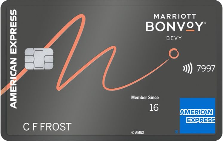Marriott bonvoy bevy card