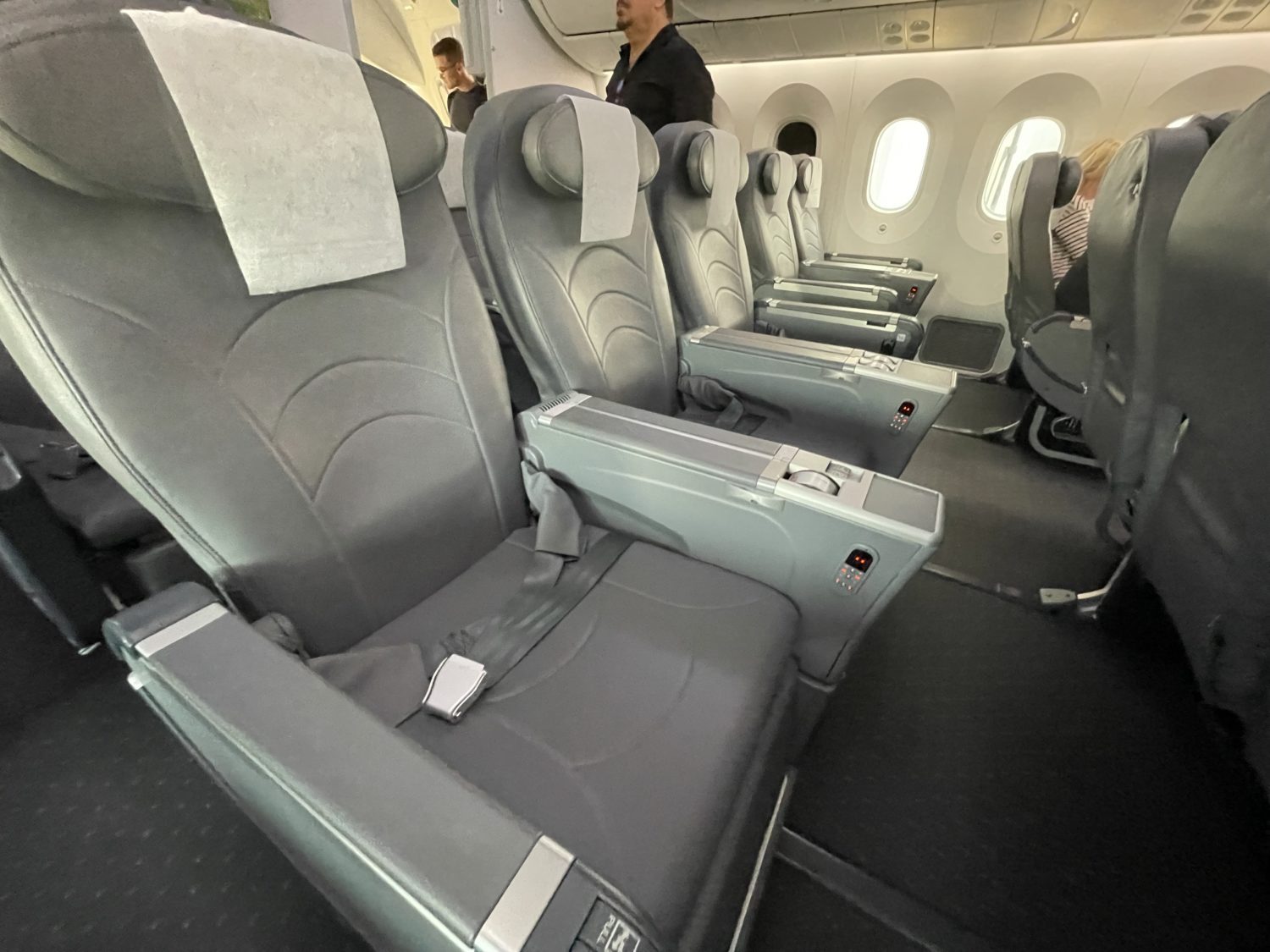a row of norse atlantic premium seats