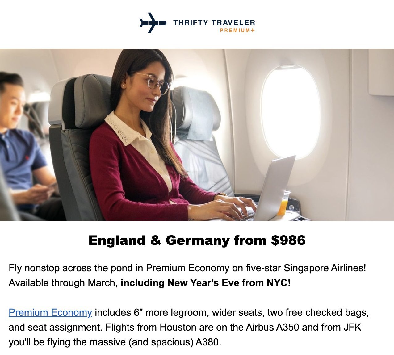 Singapore Premium Economy