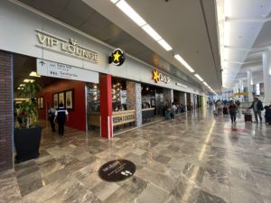 Tijuana Airport VIP lounge entrance