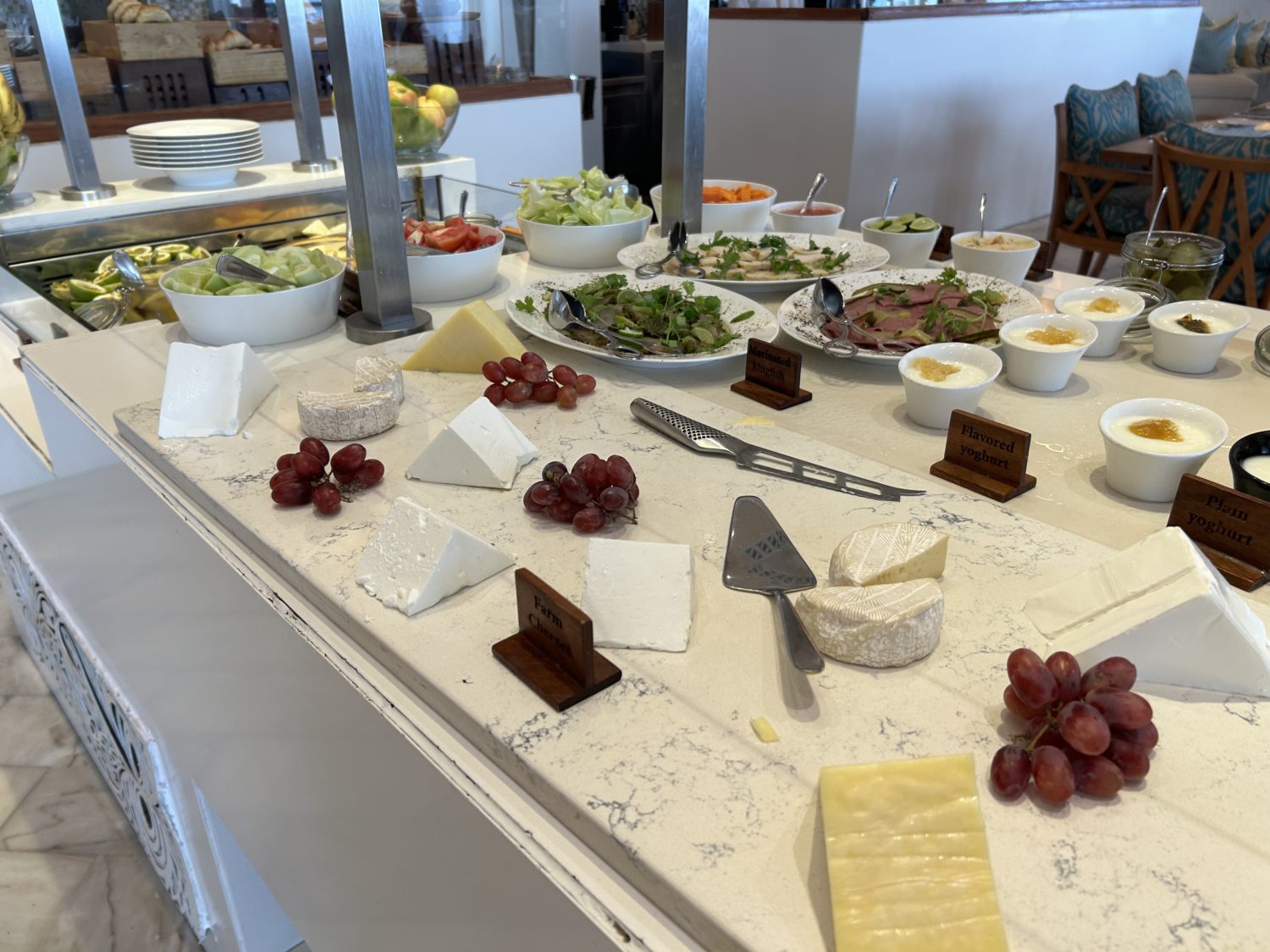 Park Hyatt Zanzibar breakfast