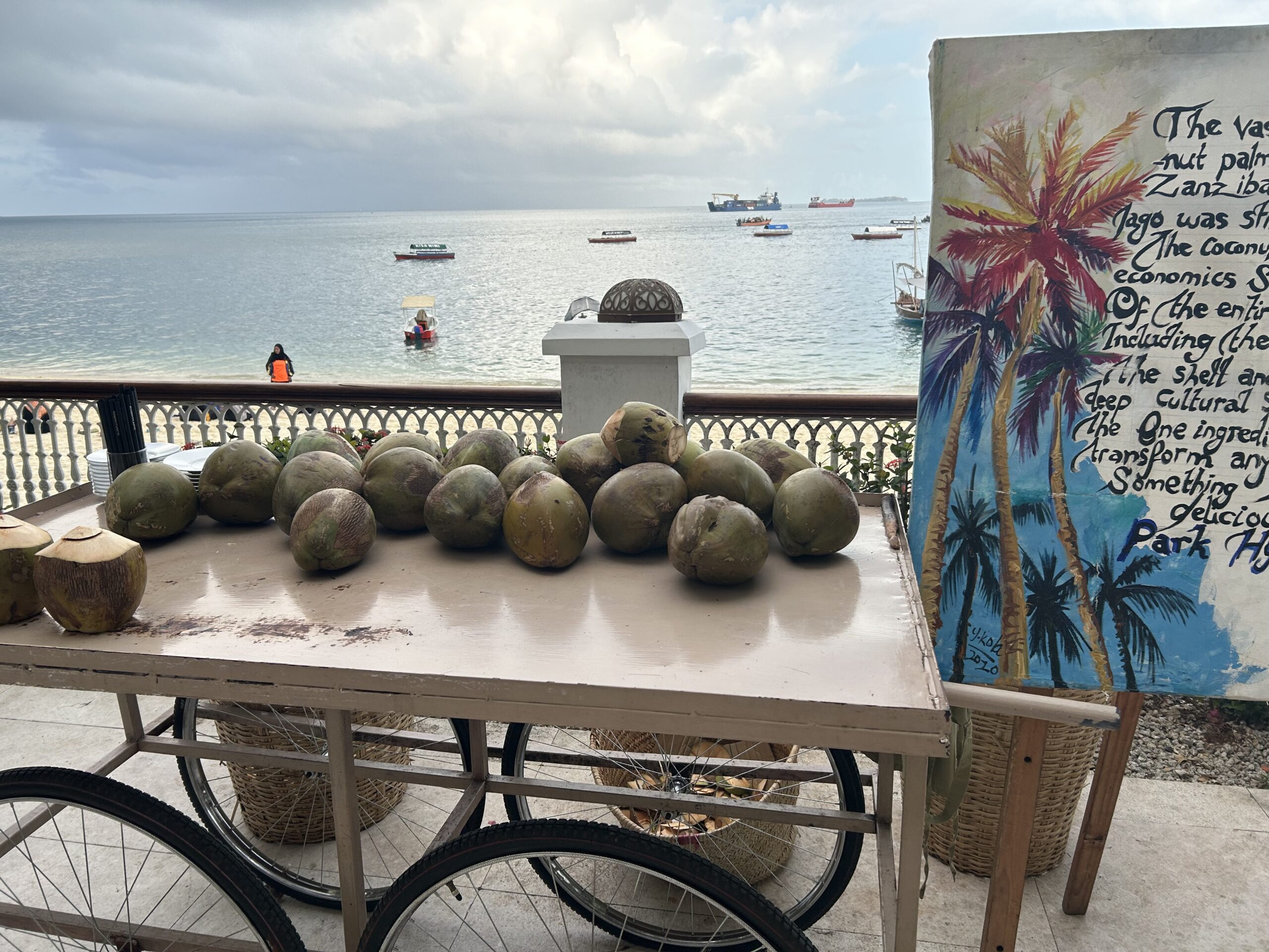 Park Hyatt Zanzibar coconuts