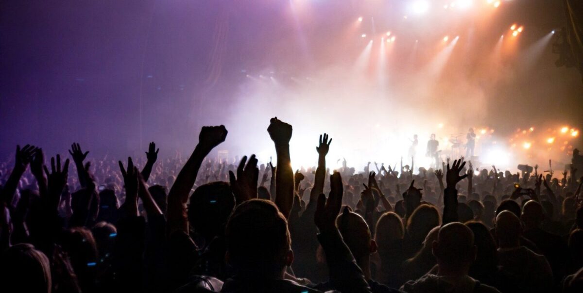 Crowd at a concert