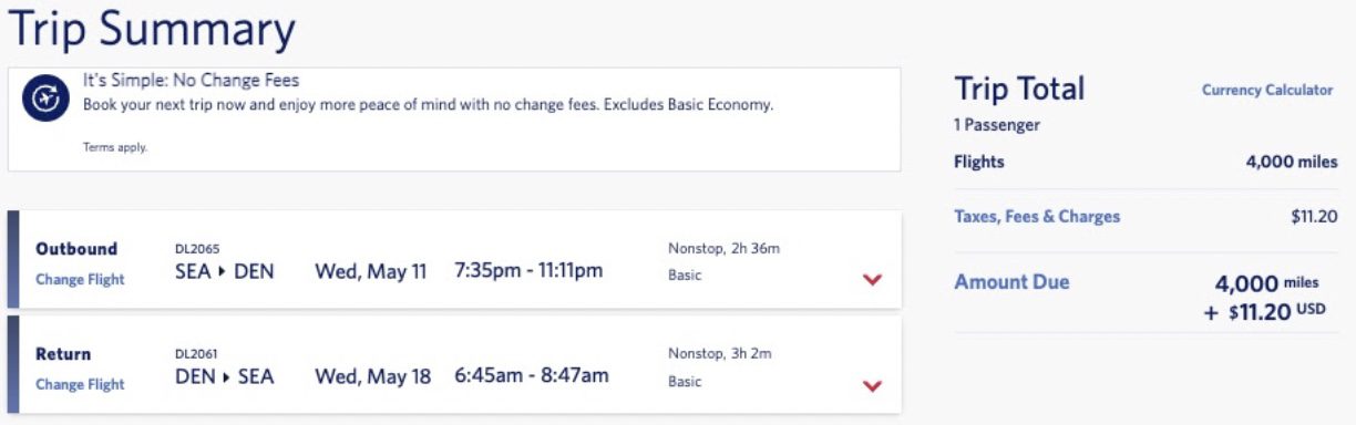 Cheap flights to Denver