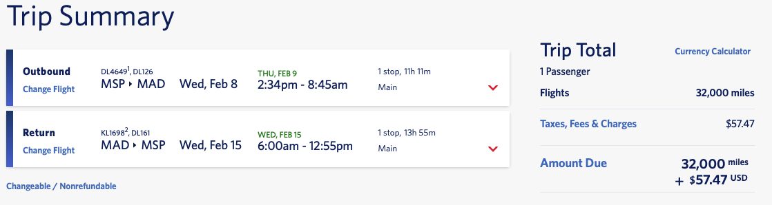 delta SkyMiles pricing