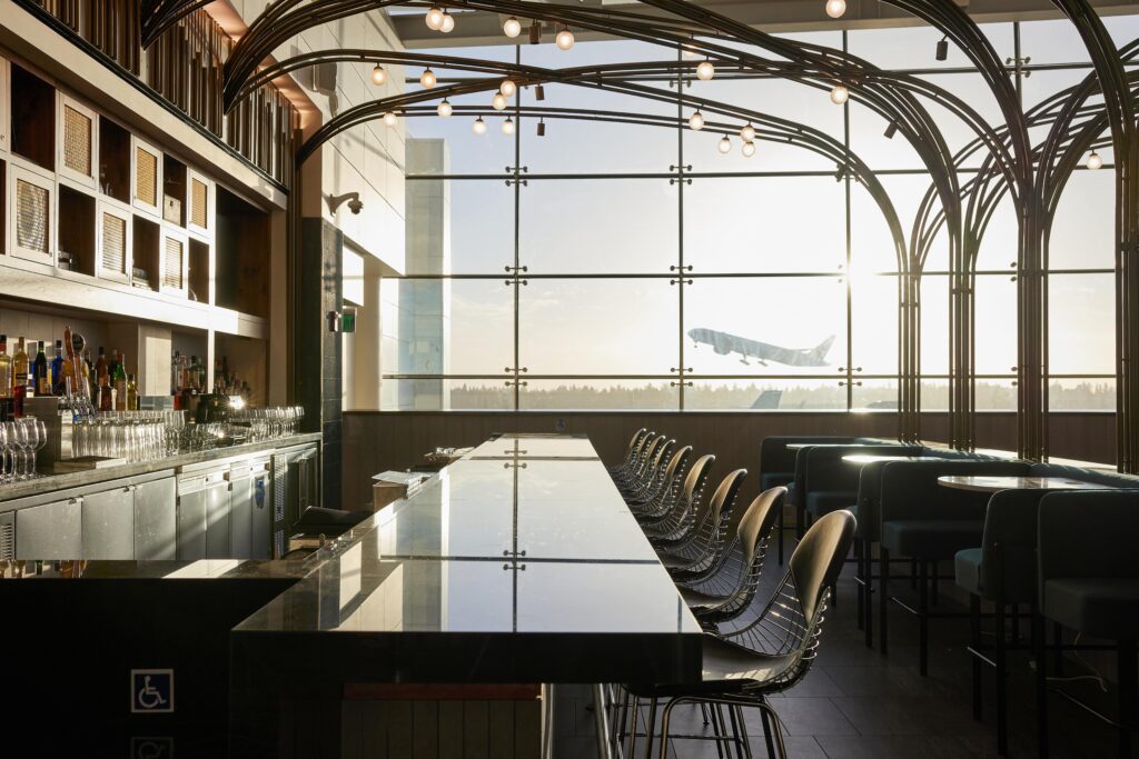 Amex Centurion Lounge SEA bar