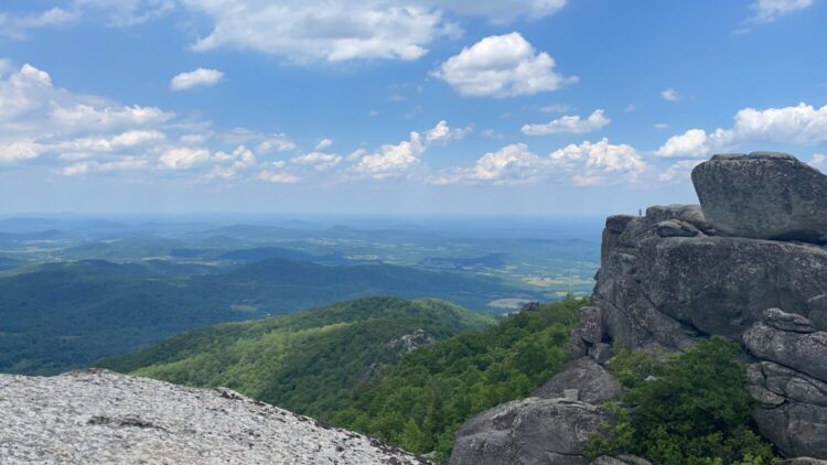 Old Rag Mountain in Shenandoah National Park in Virginia