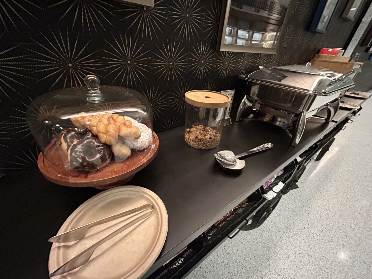 Breakfast spread Hotel Indigo