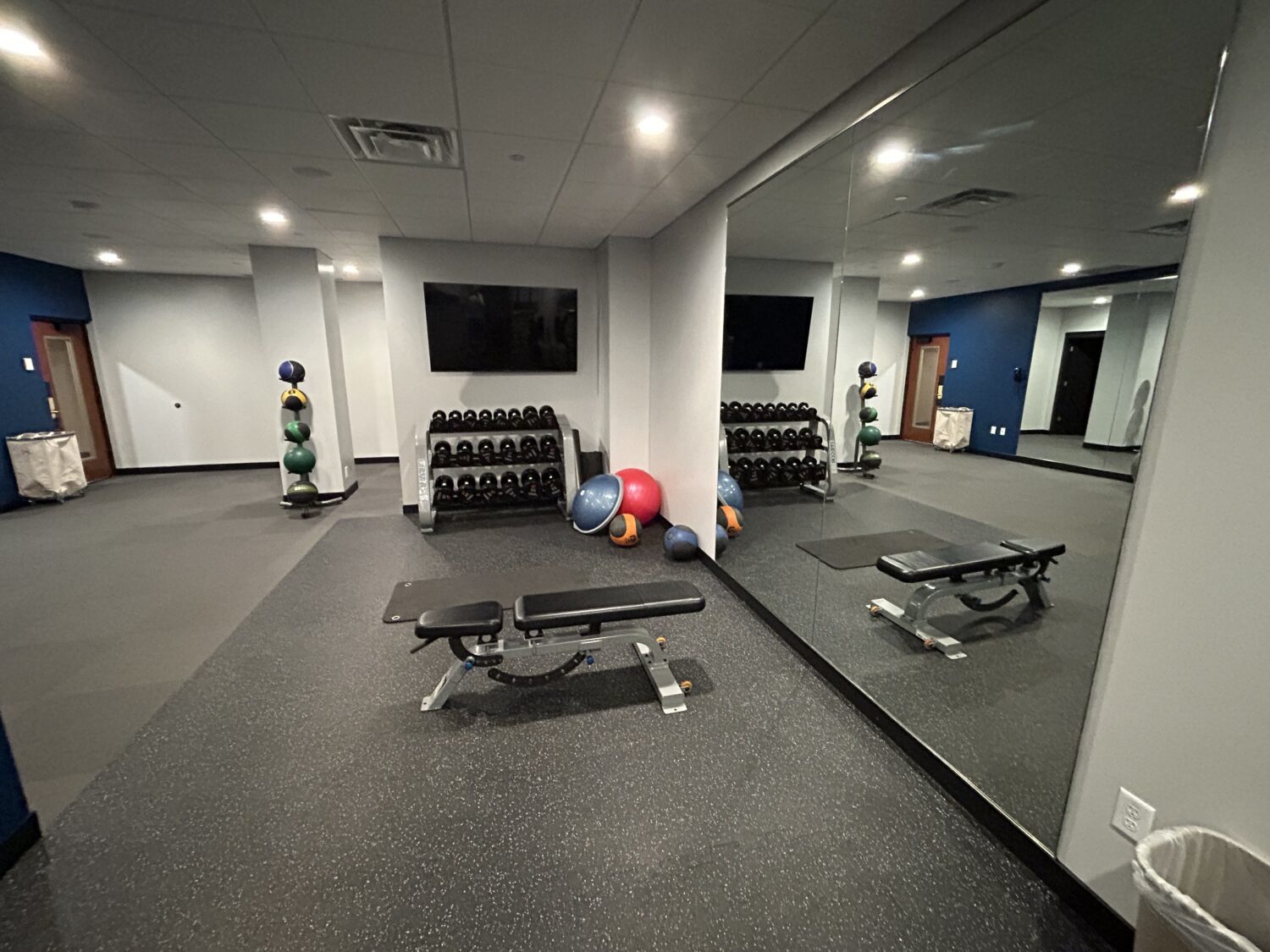 Fitness center Hotel indigo