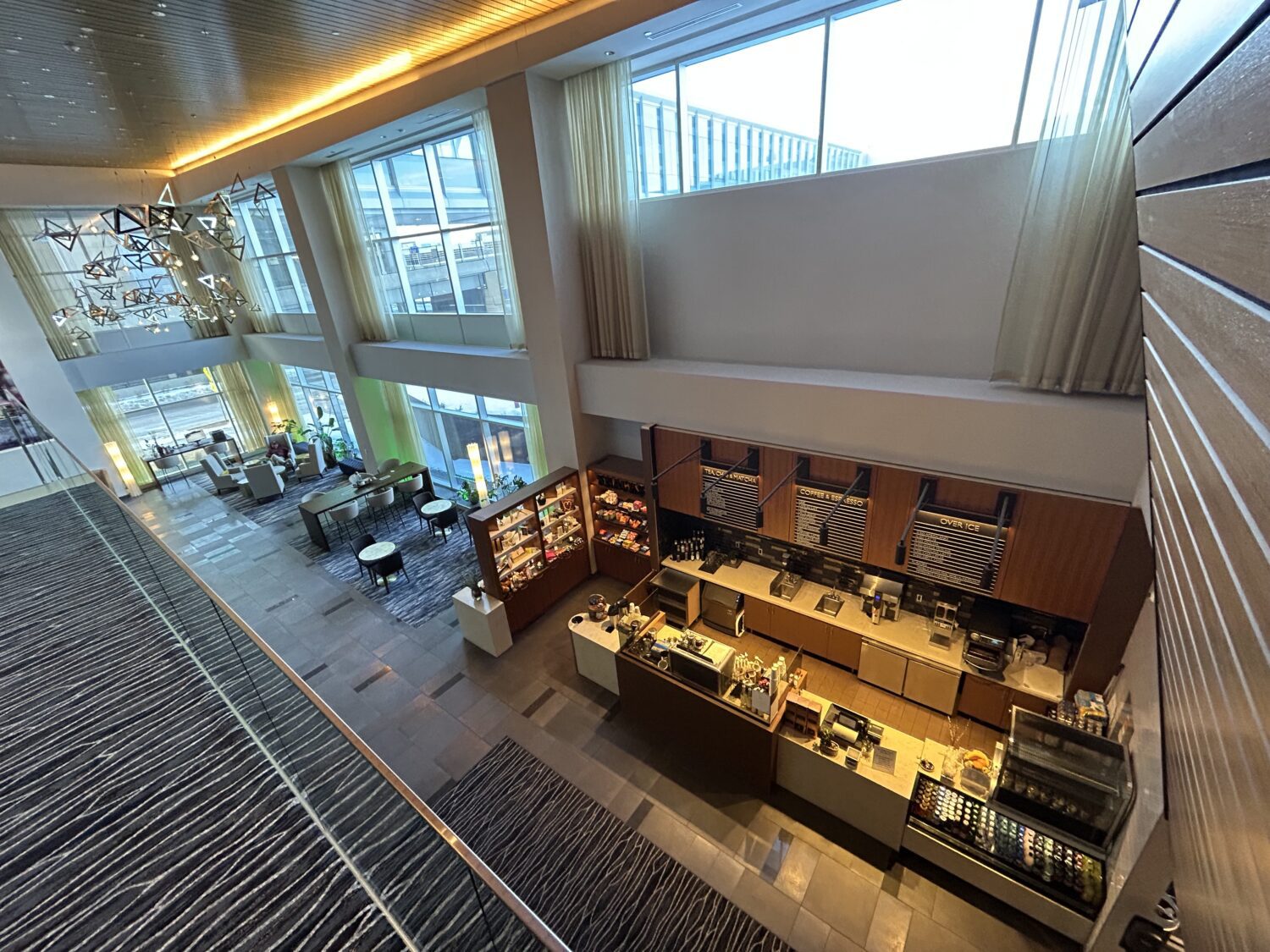 Intercontinental lobby above