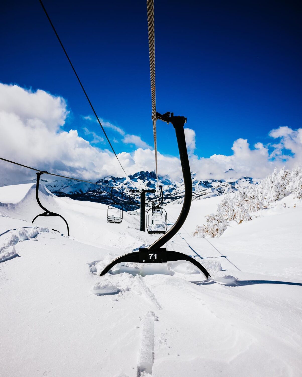 Mammoth Mountain chair
