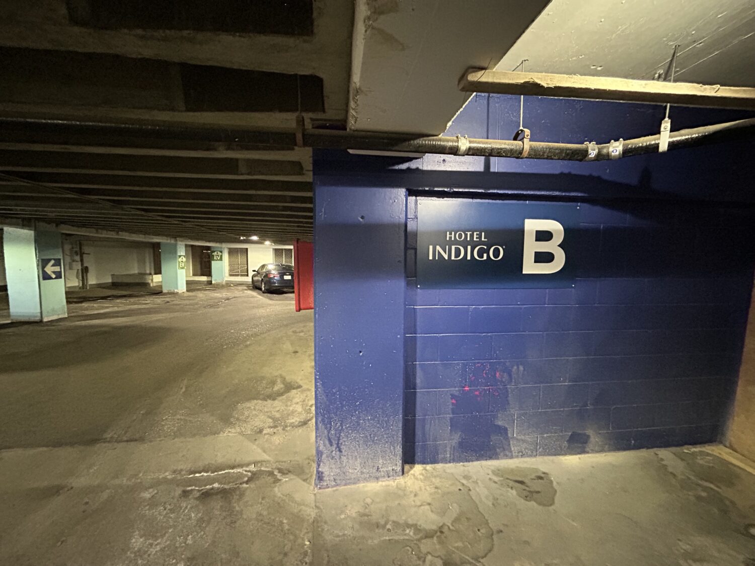Parking Garage Hotel Indigo
