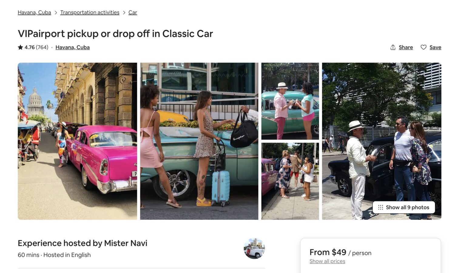 Havana Airbnb experiences