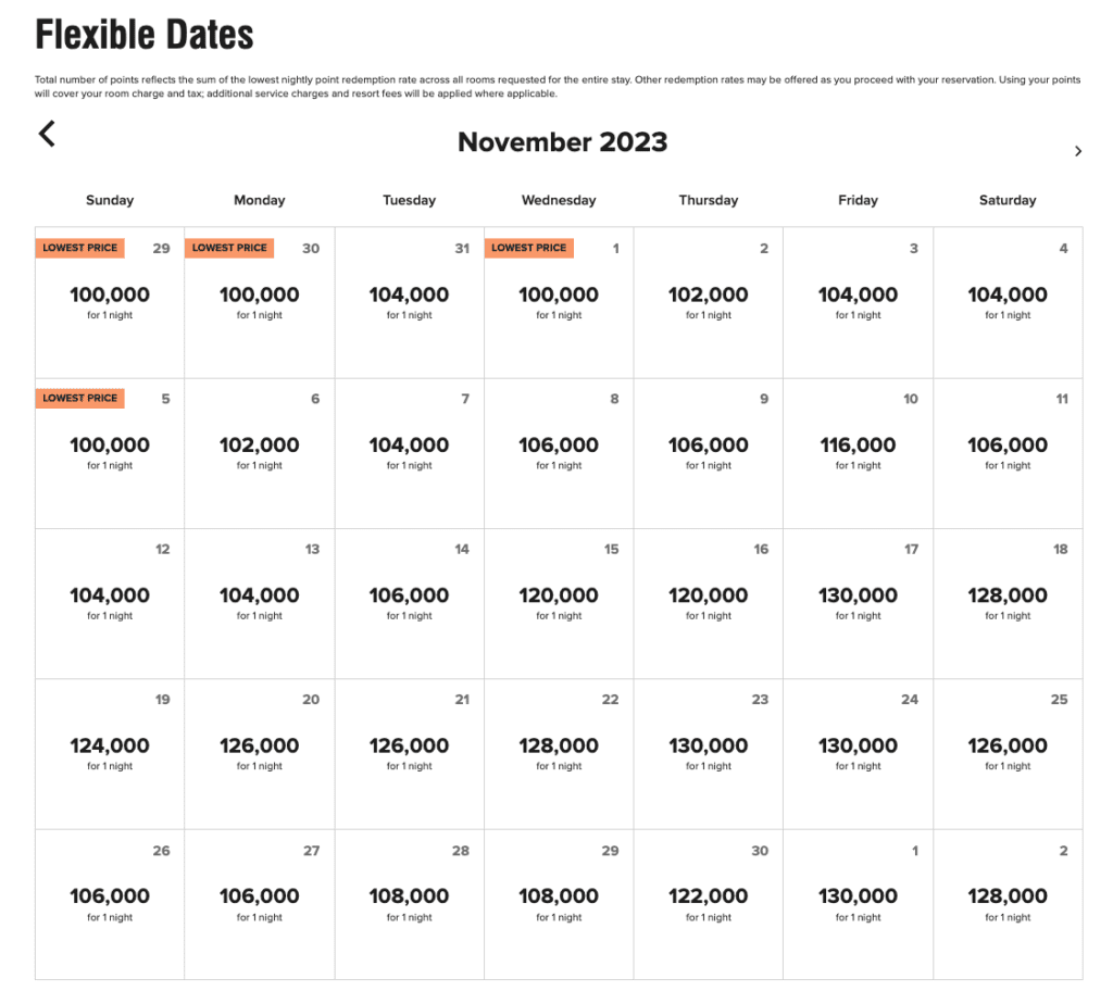 St. Regis Maldives November 2023 Availability