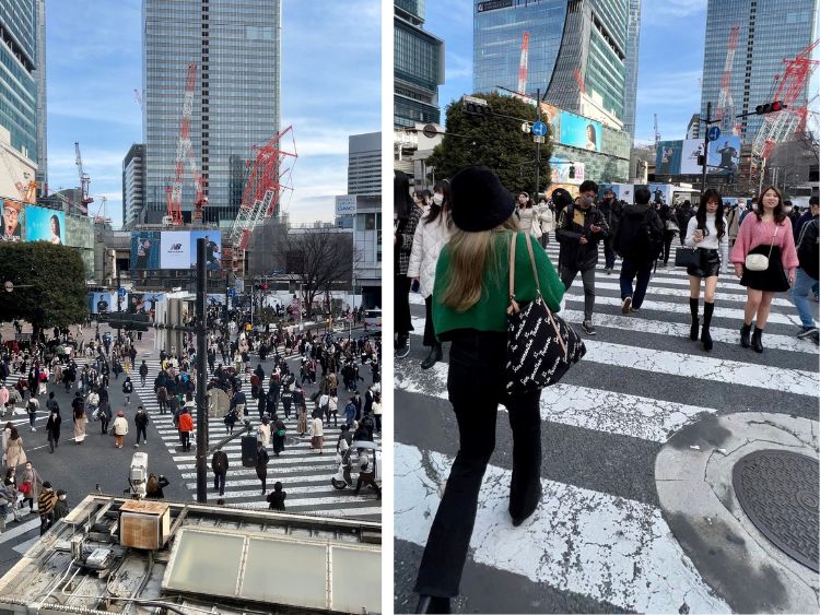 tokyo shibuya crossing