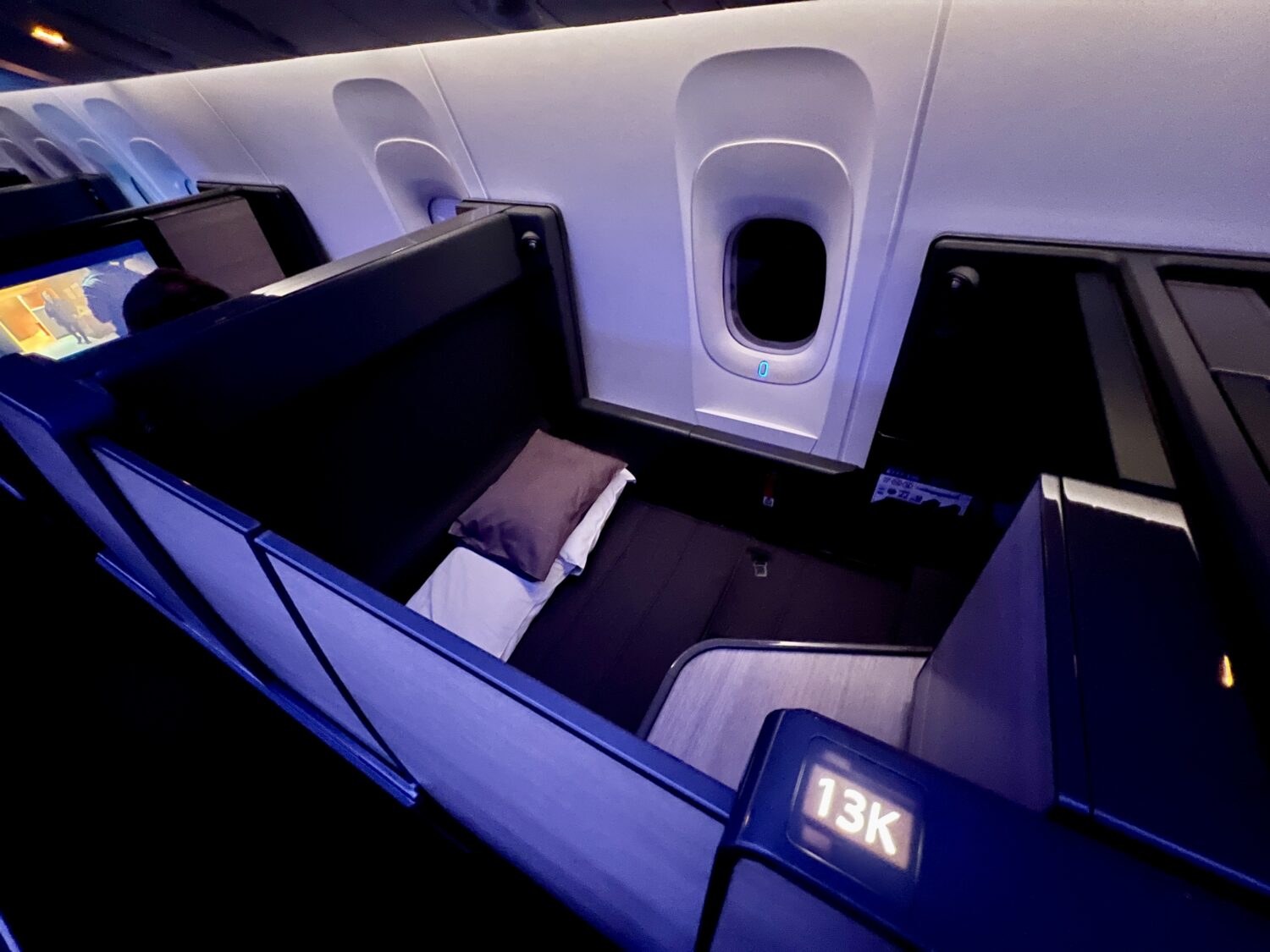 ana business class bed