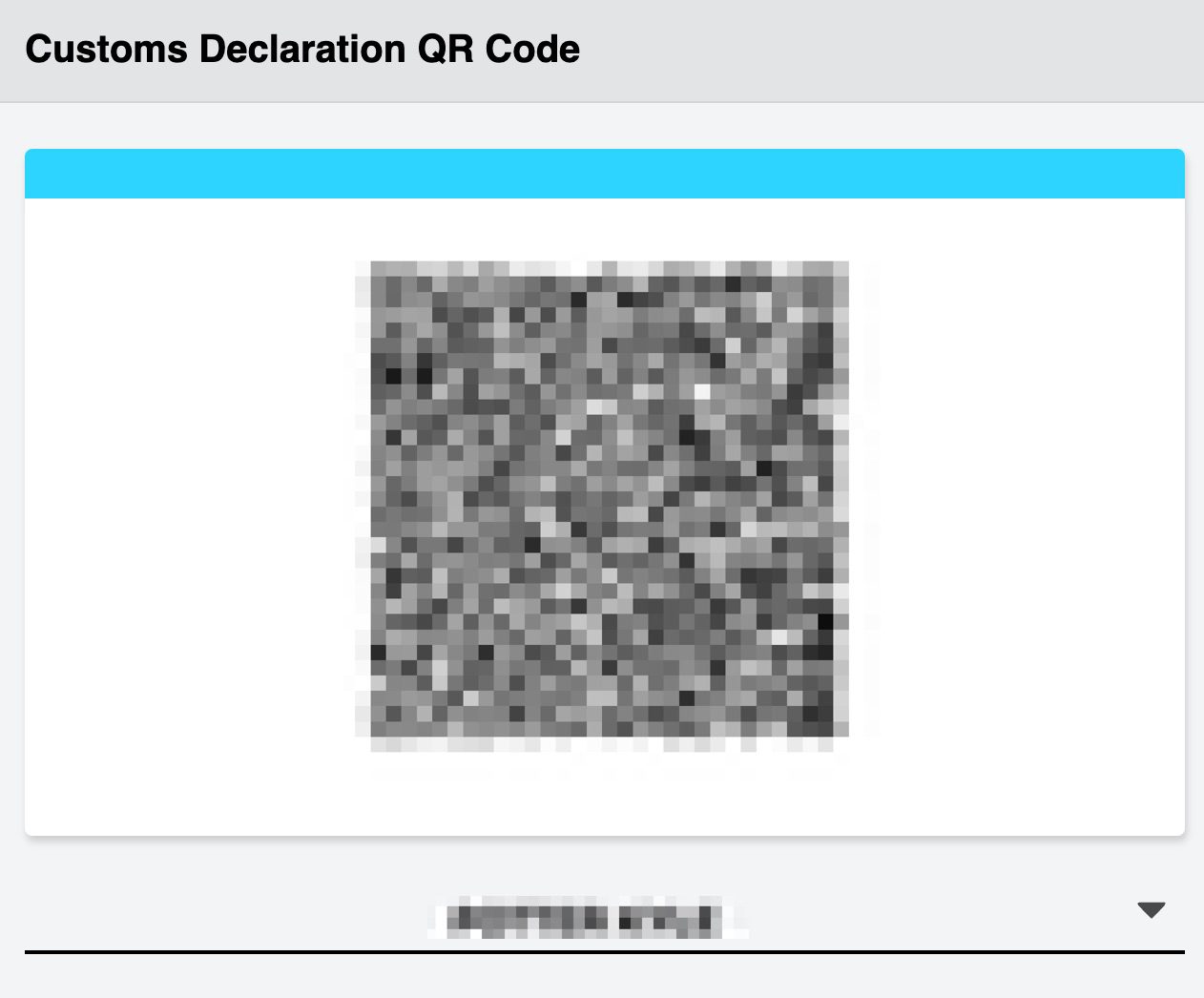 customs qr code japan