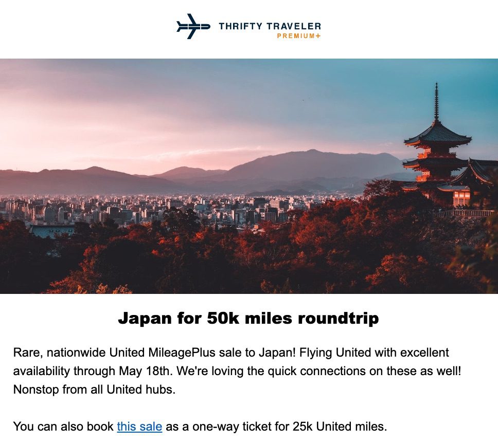 united deal to japan