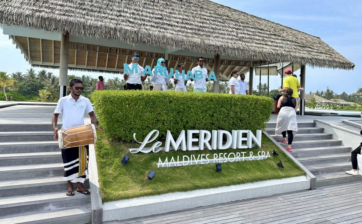 le méridien maldives welcome
