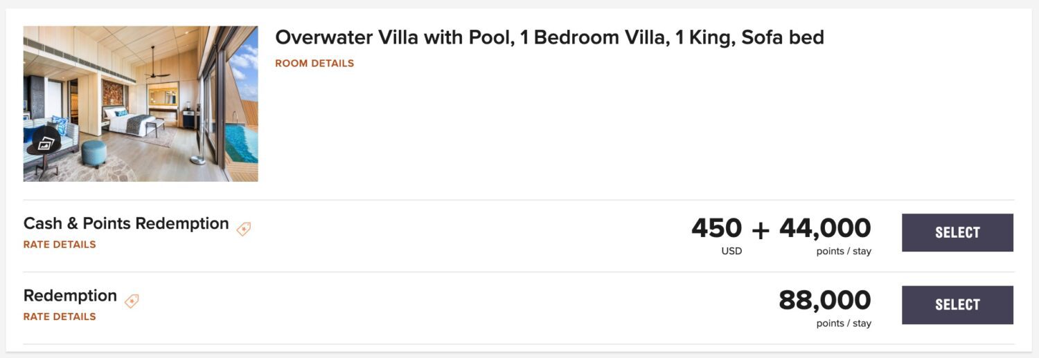 st regis maldives overwater villa