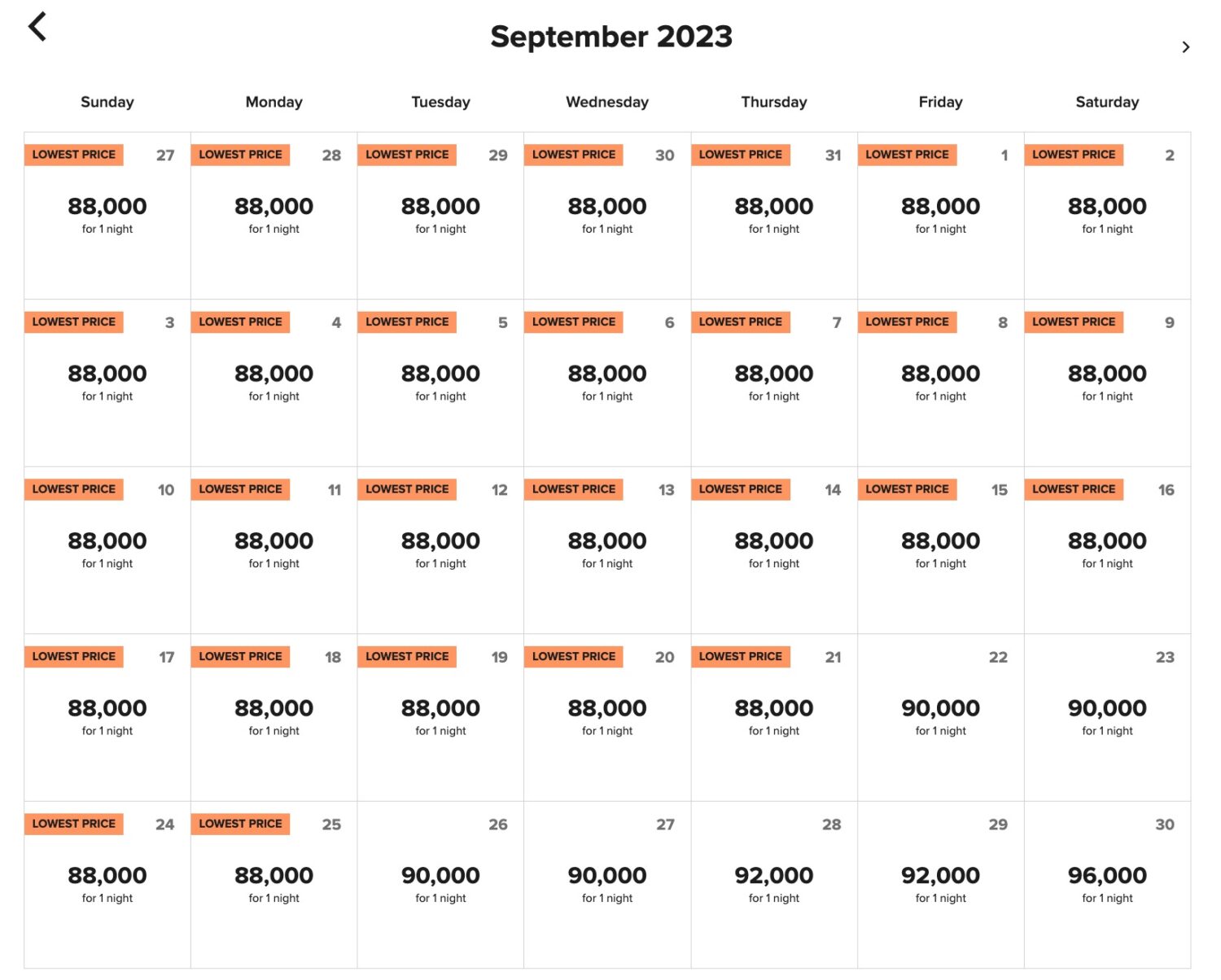 st regis maldives september