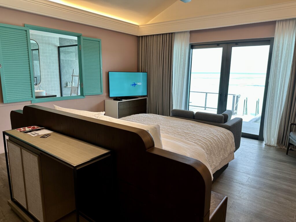 sunrise overwater villa room