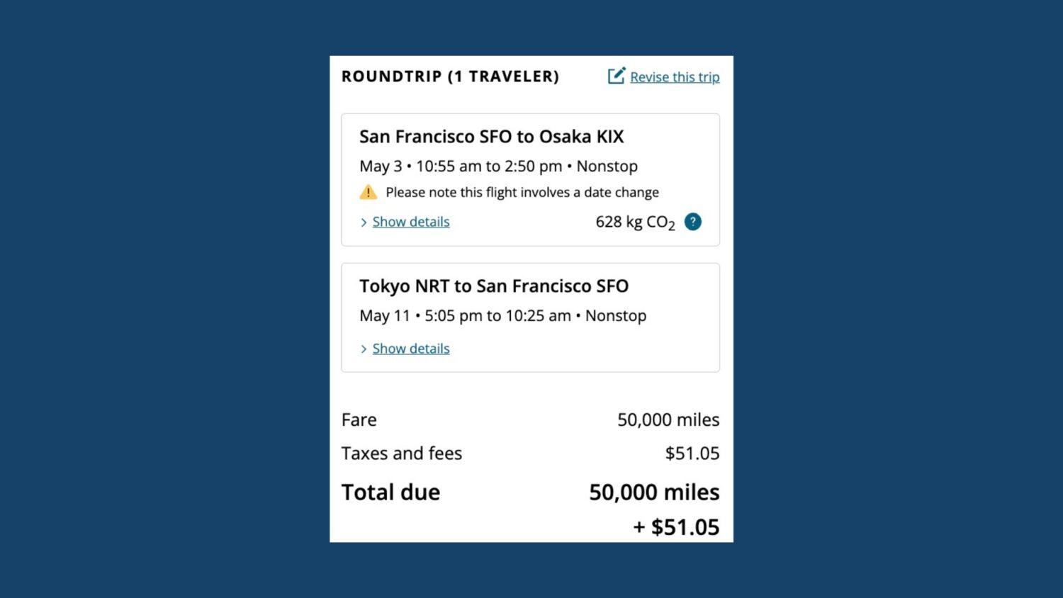 united sfo to japan deal