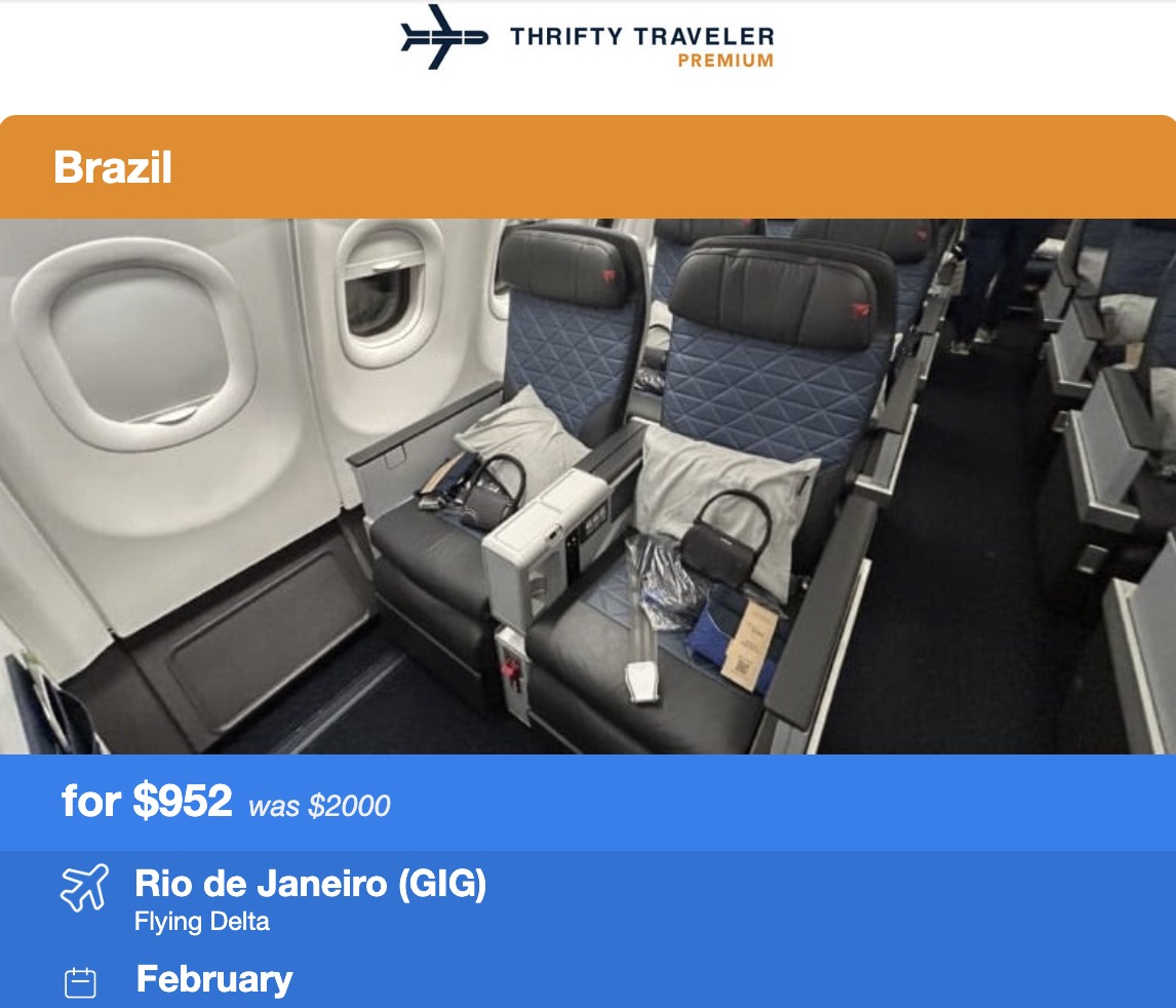 Delta Premium Select to Rio