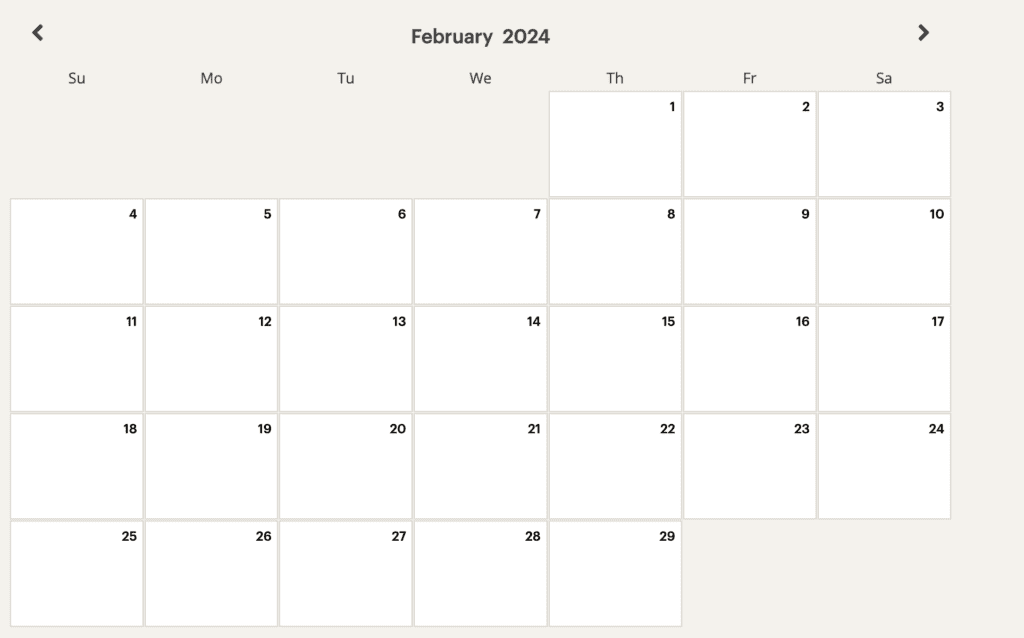 Interconinental Rome Feb availability