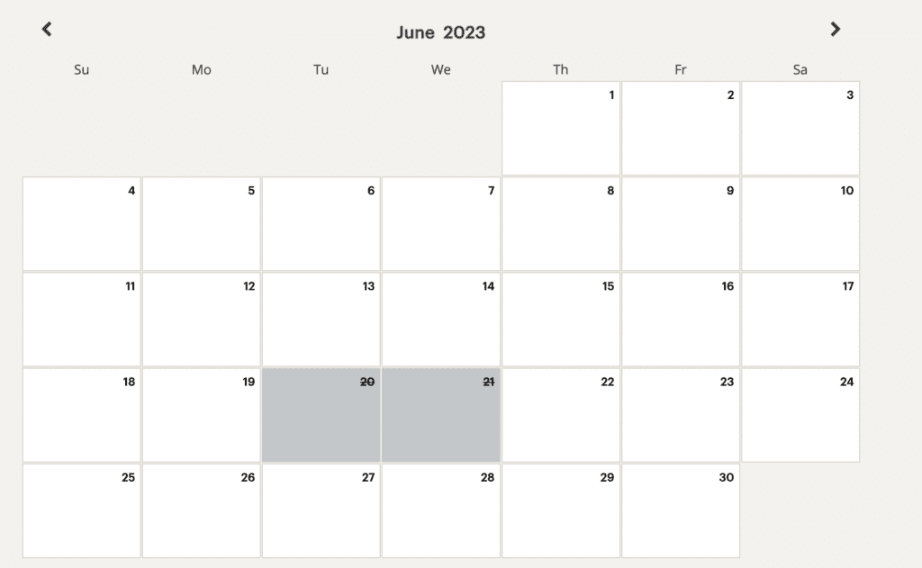 Interconinental Rome June availability