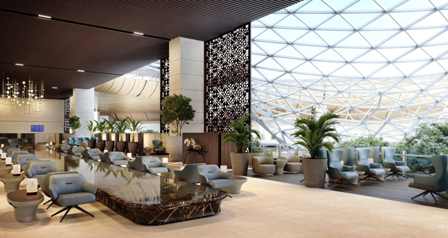 qatar airways al mourjan the garden lounge