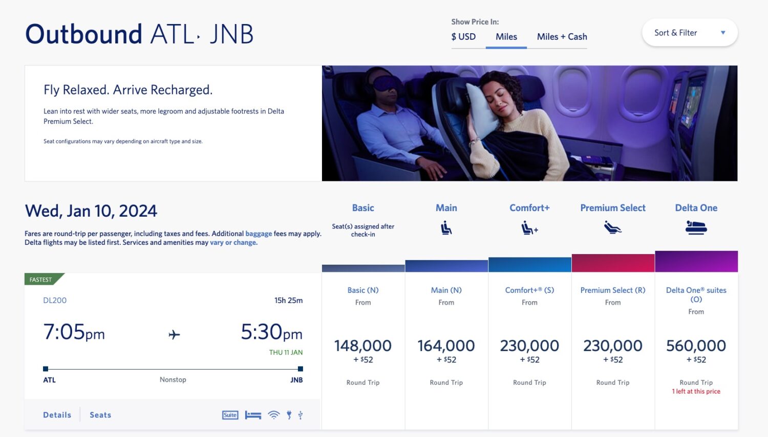 atlanta to johannesburg basic