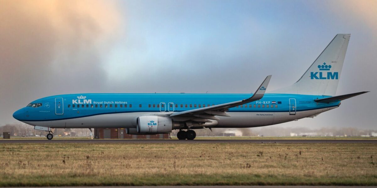 KLM airplane