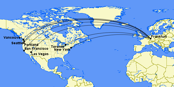 The Best Ways to Book Condor Flights (& Why You Should) 7 condor route map