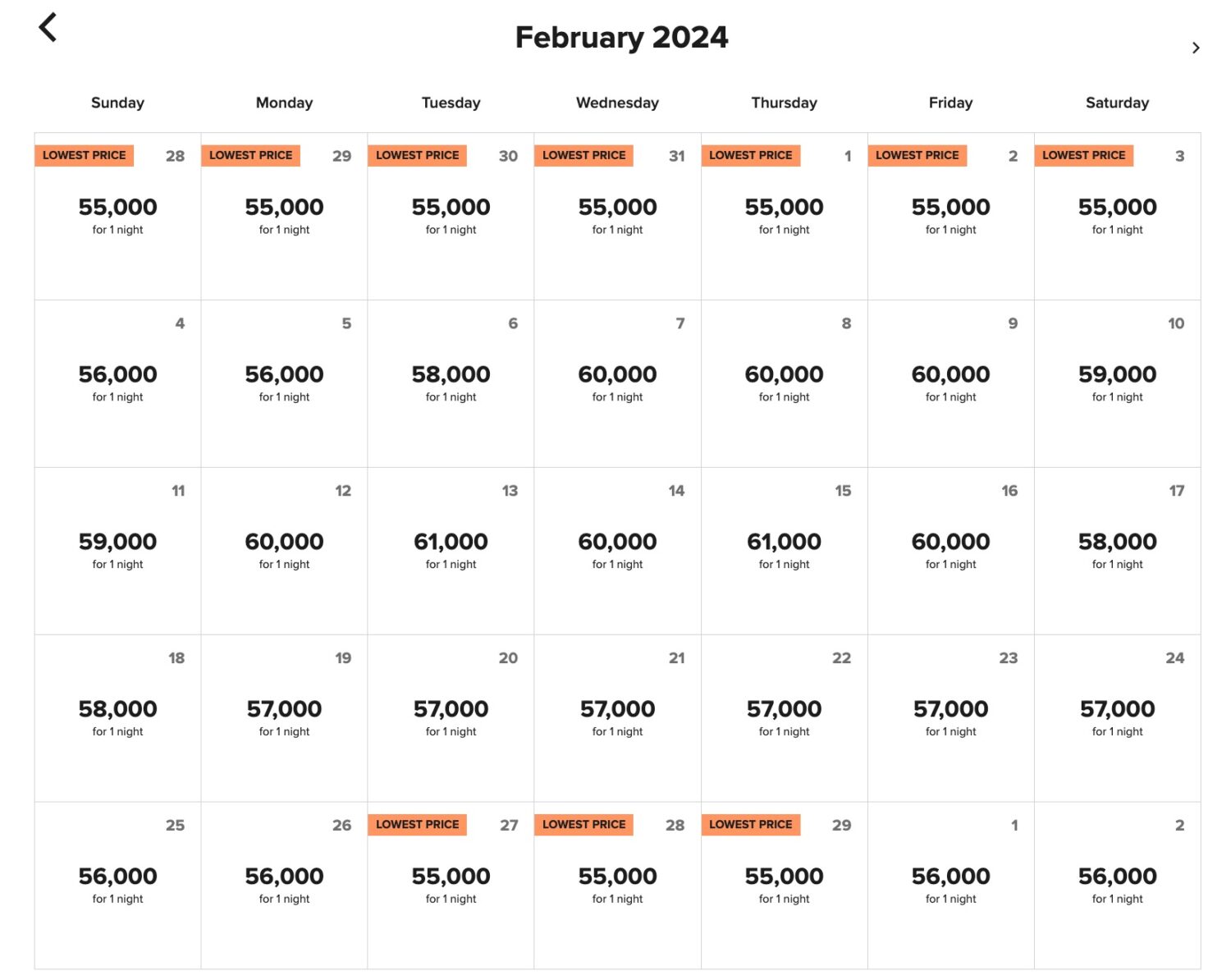 le meridien availability