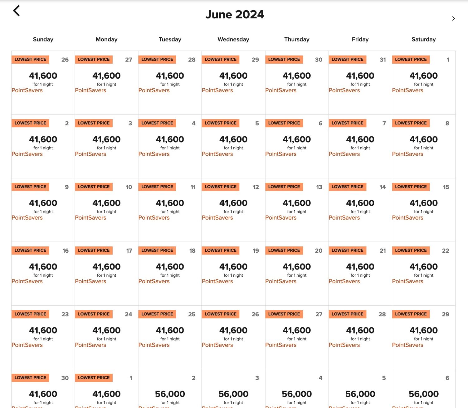 le meridien availability