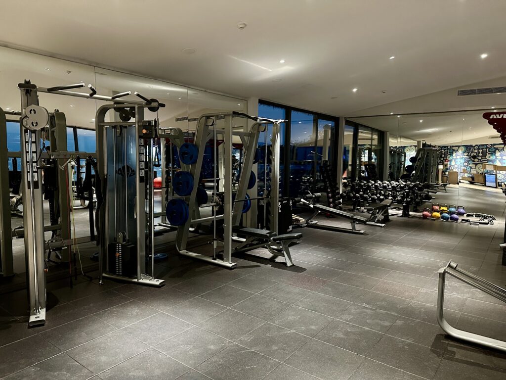 le meridien maldives gym
