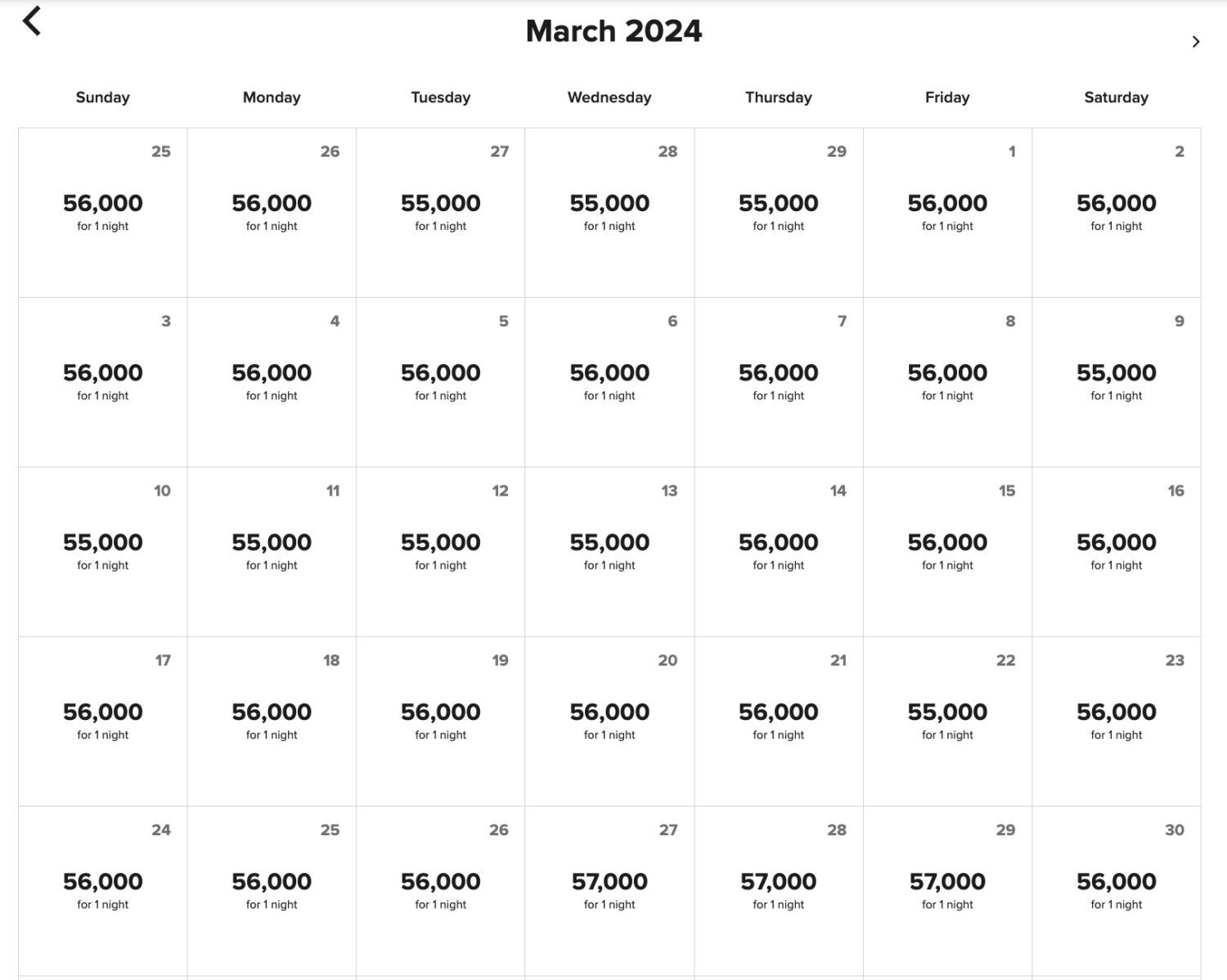 le meridien availability