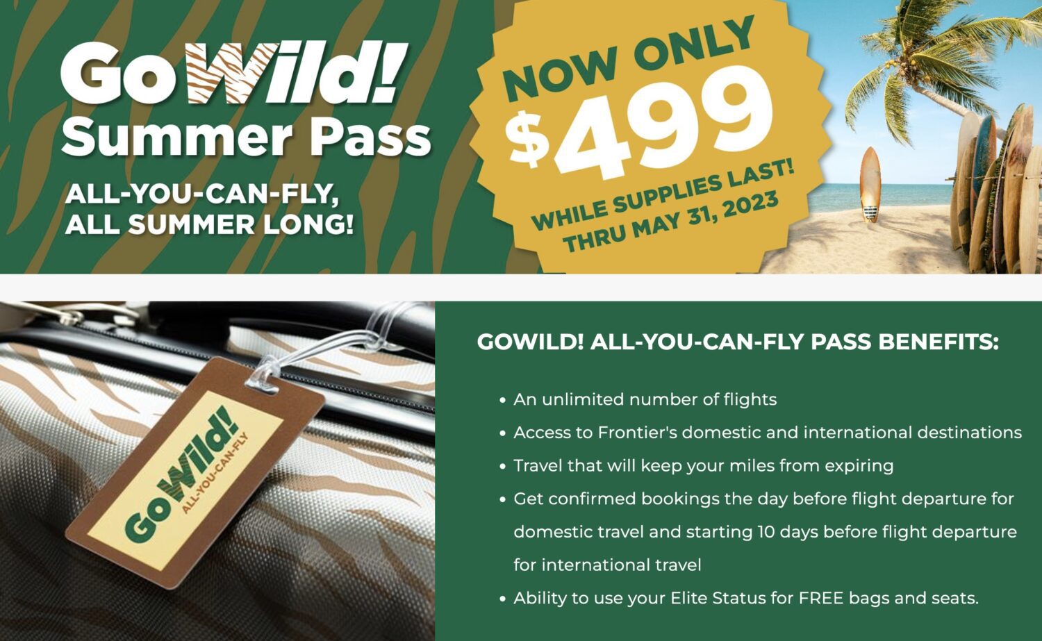 GoWild! Summer Pass Frontier