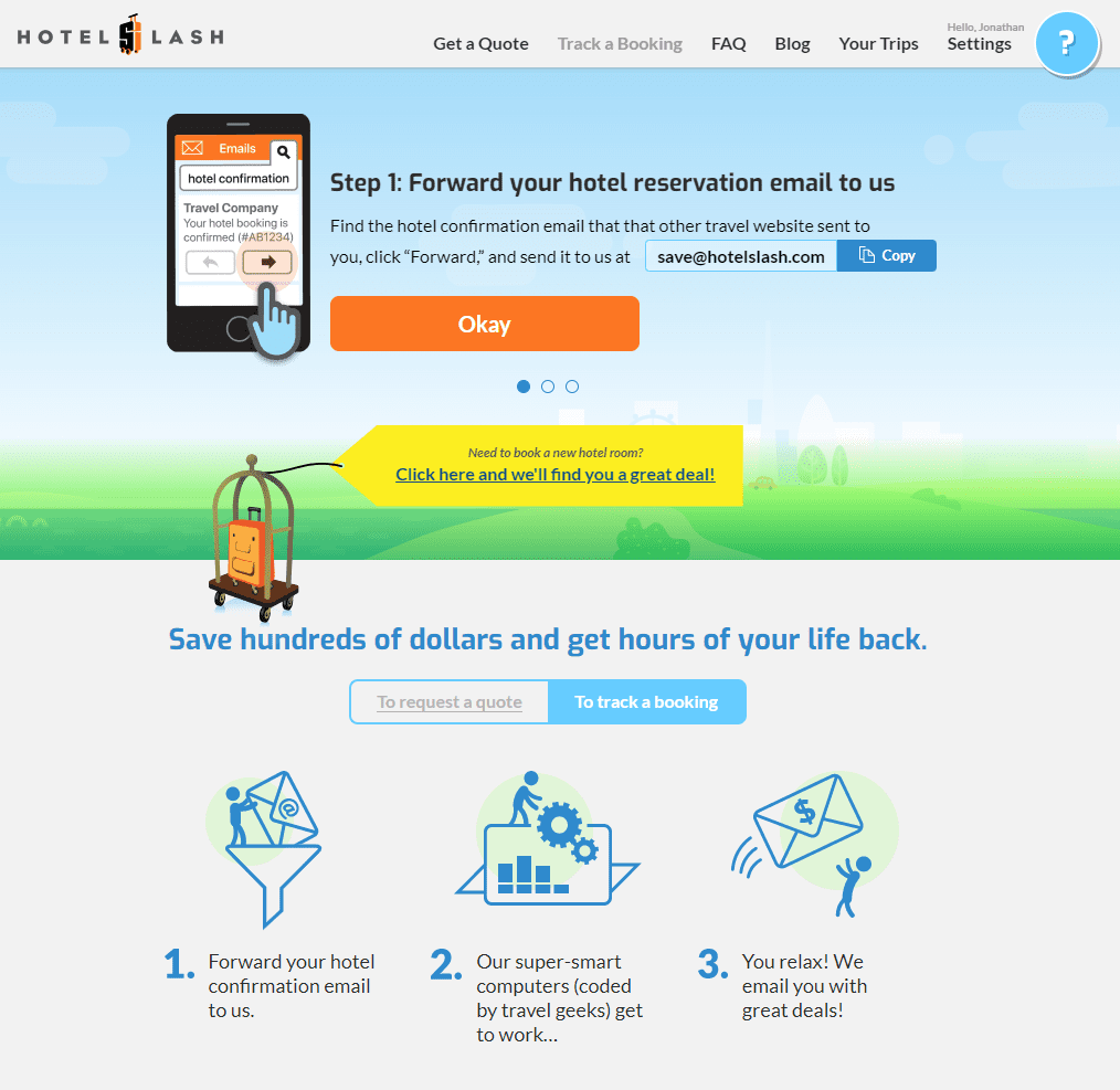 hotelslash price tracking